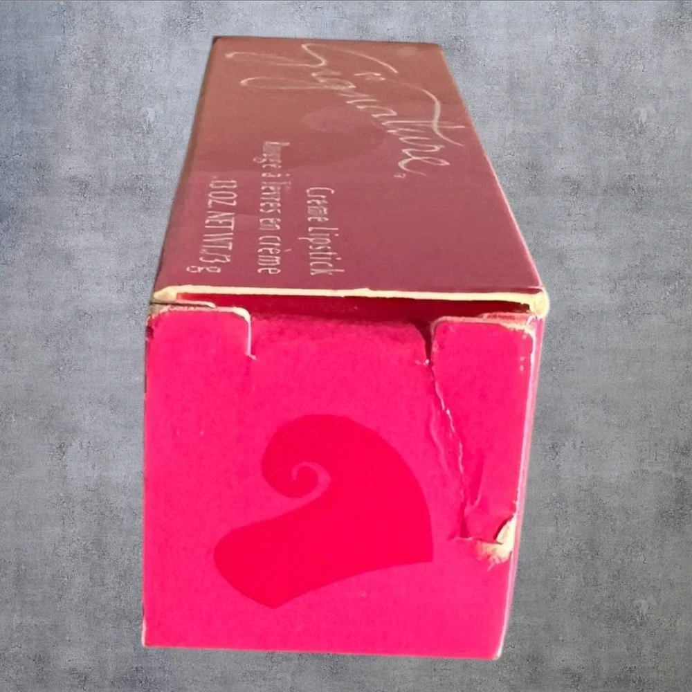 Rare Mary Kay MK Signature Creme Lipstick Pink Shimmer 0013/001130 .13oz NIB‎